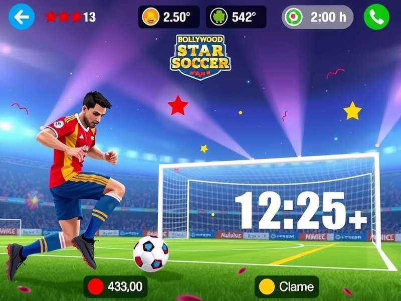 Bollywood Star Soccer Gameplay Screenshot